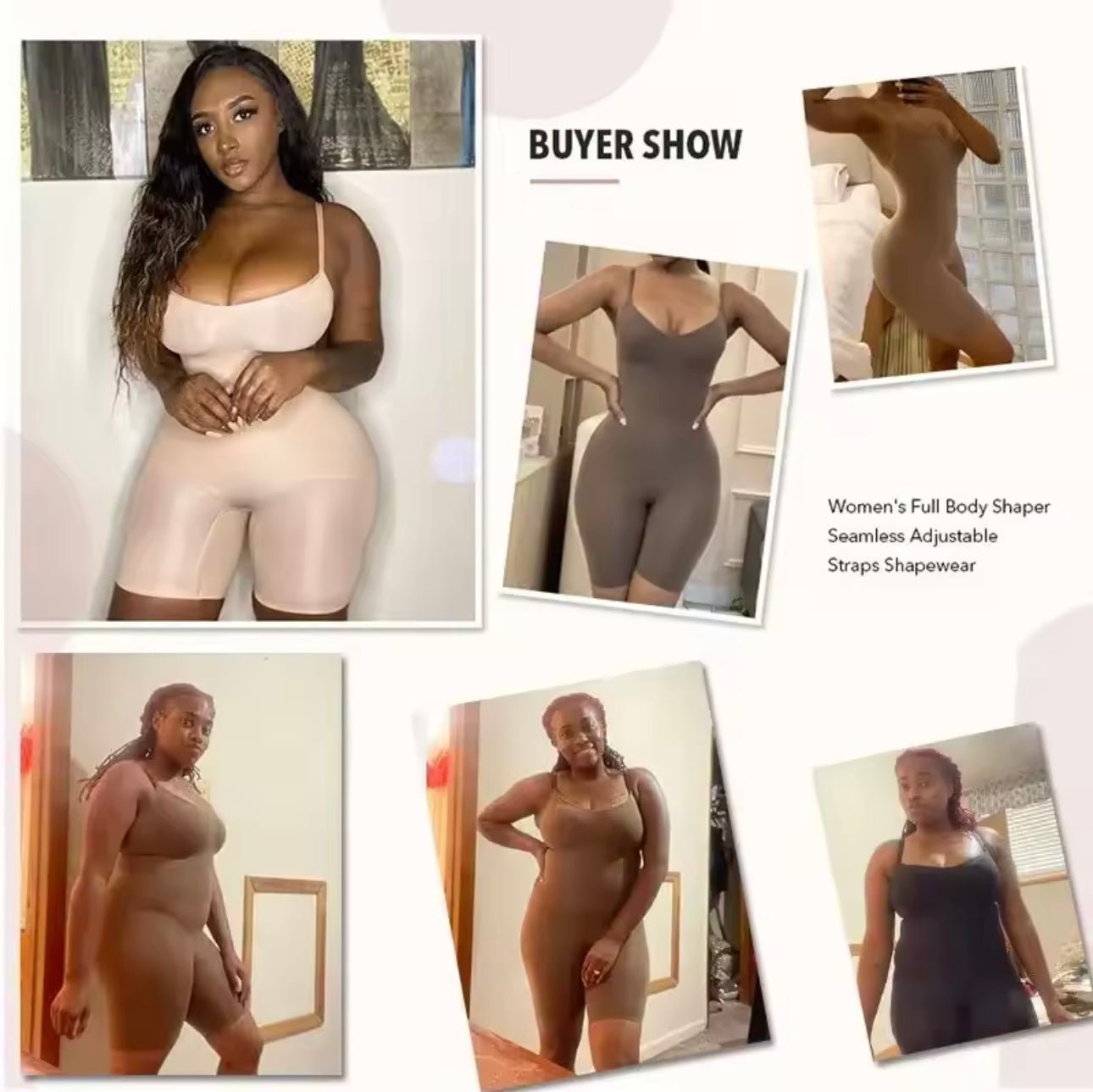 GLOSHAPE – Full Body Sculpting Suit - Second Skin Effect